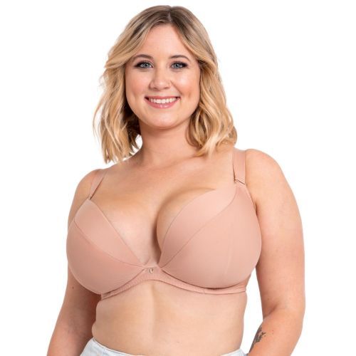 Curvy Kate Superplunge Multiway Padded Plunge Bra - Latte