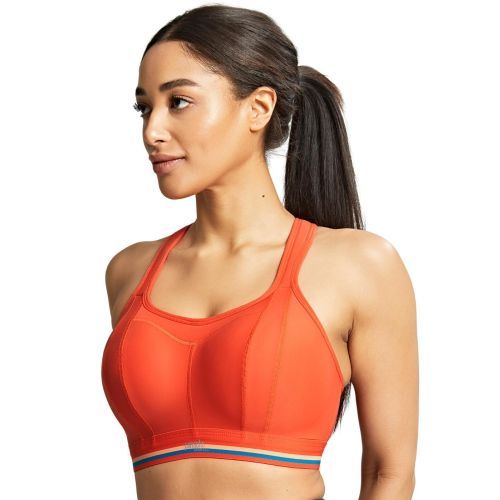 Panache Non Wired Sports Racerback Bra - Sunrise Orange
