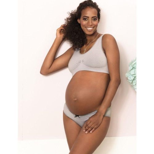 Anita Maternity Seamless Brief - Silver Grey