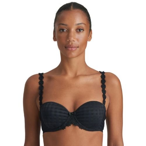 Marie Jo Avero Padded Strapless Bra - Black