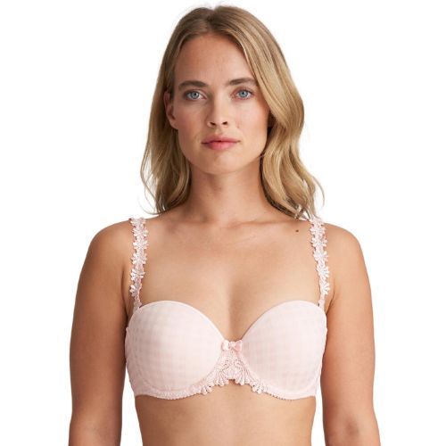 Marie Jo Avero Padded Strapless Bra - Pearly Pink