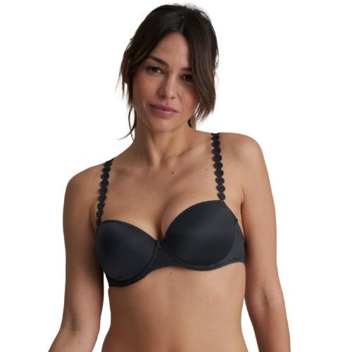 Marie Jo Tom Padded Balcony Bra - Graphite Grey