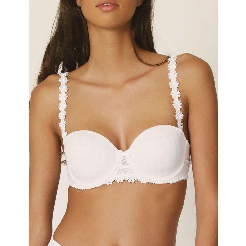 Marie Jo Avero Padded Strapless Bra - White