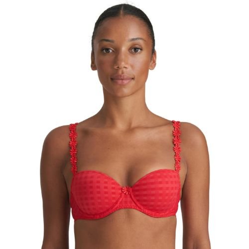 Marie Jo Avero Padded Balcony Bra - Scarlet
