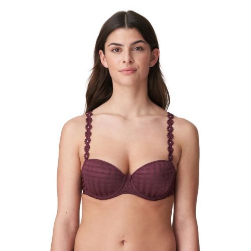 Marie Jo Avero Padded Balcony Bra - Wine
