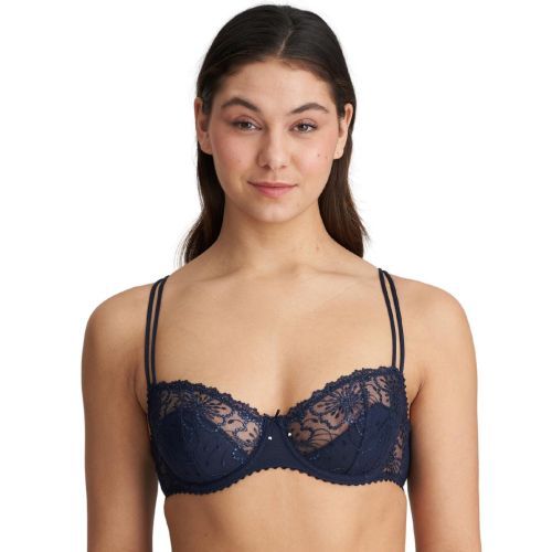 Marie Jo Jane Half Padded Balcony Bra - Velvet Blue