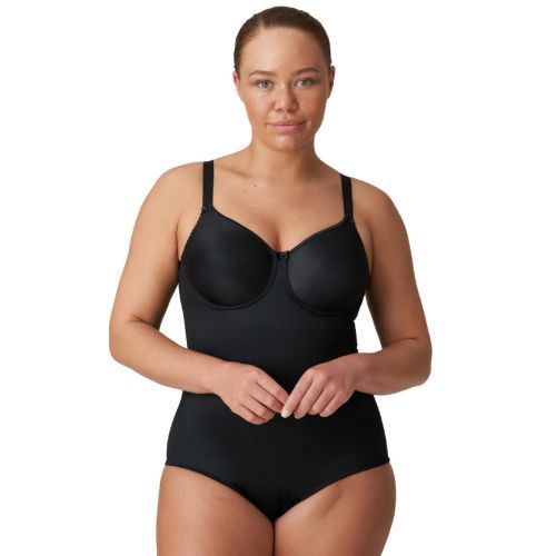 Prima Donna Satin Body - Black