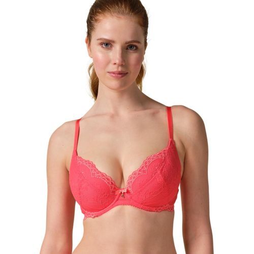 Gossard Superboost Lace Plunge Bra - Sugar Coral