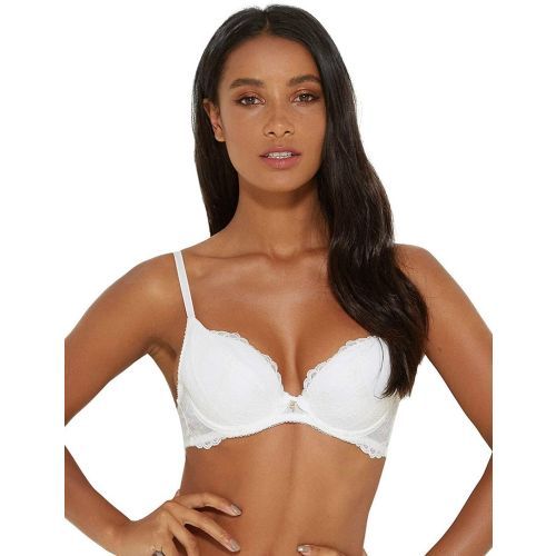 Gossard Superboost Lace Plunge Bra - White