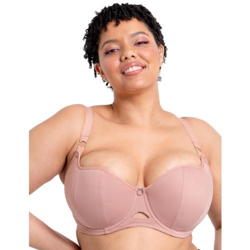 Curvy Kate Boost Me Up Padded Balcony Bra - Latte
