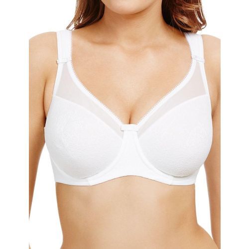 Berlei Beauty Underwired Minimiser Bra - White