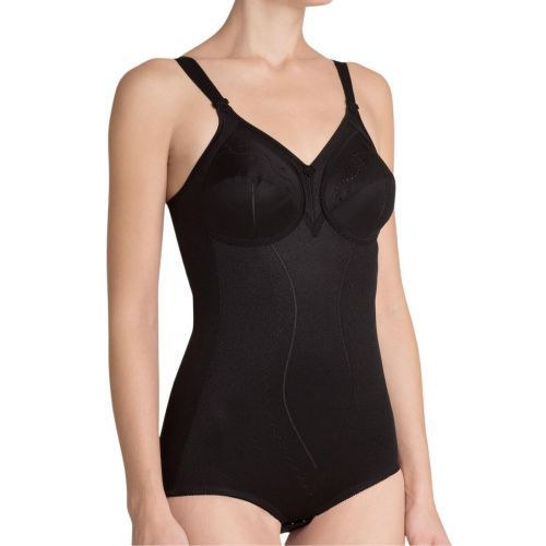 Triumph Doreen + Cotton Bodysuit - Black