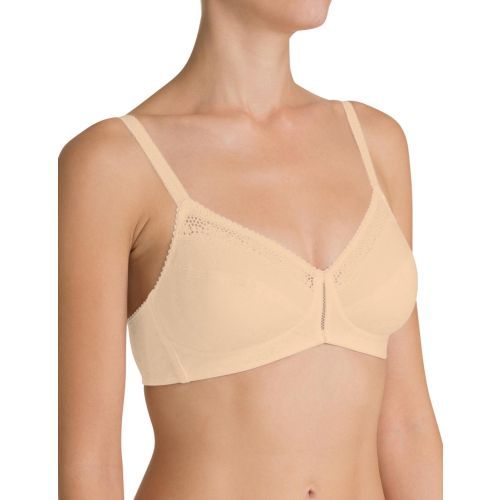 Triumph Cotton Beauty Non Wired Bra - Teint
