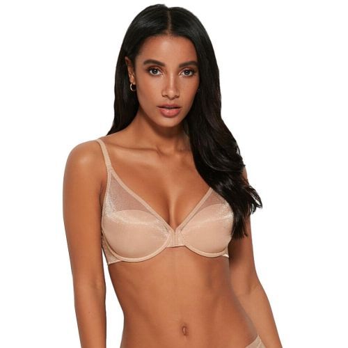 Gossard Glossies High Apex Push Up Bra - Beige