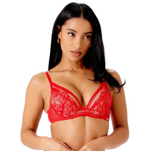 Gossard Encore Padded High Apex Bra - Allure Red