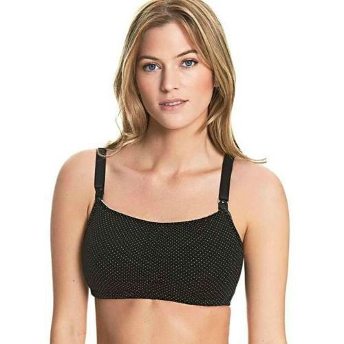 Royce Blossom Nursing & Maternity Bra - Black/White Spot