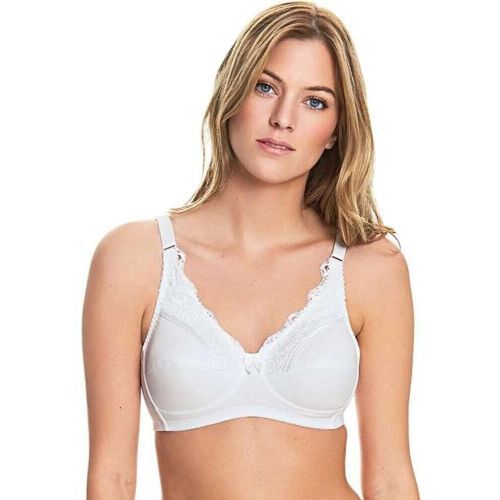Royce Jasmine Support Bra - White