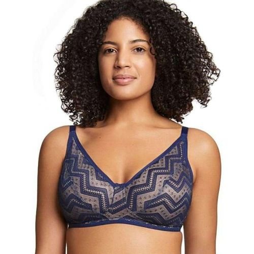 Royce Zahra Non Wired Bra - Navy/Nude