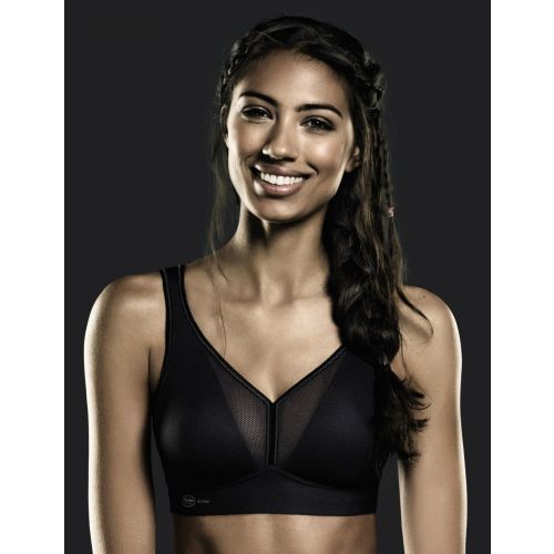 Anita Active Air Control Maximum Support Sports Bra - Anthracite