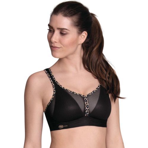 Anita Active Air Control Maximum Support Sports Bra - Black/Kalahari