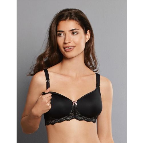 Anita Maternity Miss Lovely Padded Non Wired Nursing Bra - Black