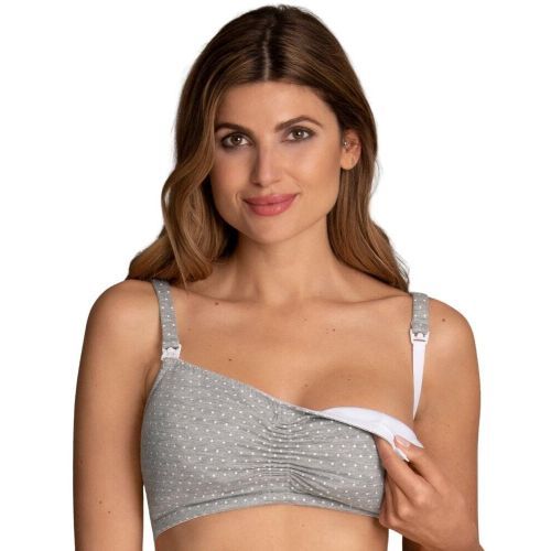 Anita Miss Debby Nursing Bra - Heather Grey