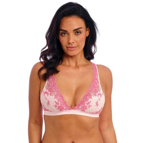 Wacoal Embrace Lace Soft Cup Bra - Ballet Slipper/Chateau Rose