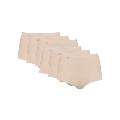 Playtex Pure Cotton Maxi Stretch Brief 6 Pack - Skin