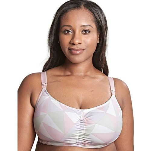Royce Geo Blossom Nursing Bra - Pink/Lilac
