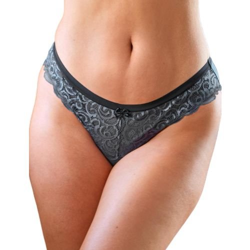 Pour Moi Romance Brief - Slate/Black