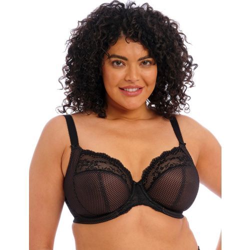 Elomi Charley Stretch Plunge Bra - Black