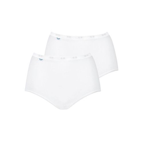 Sloggi Basic+ Maxi Brief 2 Pack - White