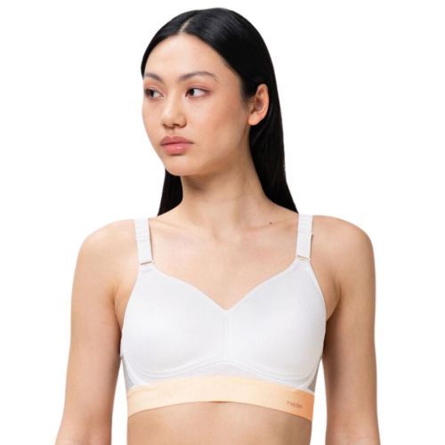 Triumph Triaction Hybrid Sports Bra - White