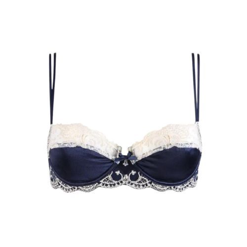 Lise Charmel Splendeur Soie Half Cup Bra - Splendeur Marine