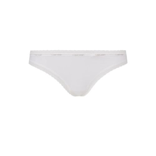 Calvin Klein Bottoms Up Thong - White