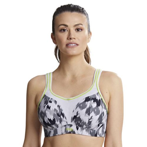 Panache Sports Non Wired Sports Bra - Grey Animal