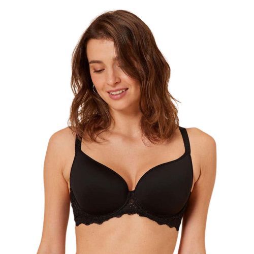 Simone Perele Caresse Spacer Plunge Bra - Black
