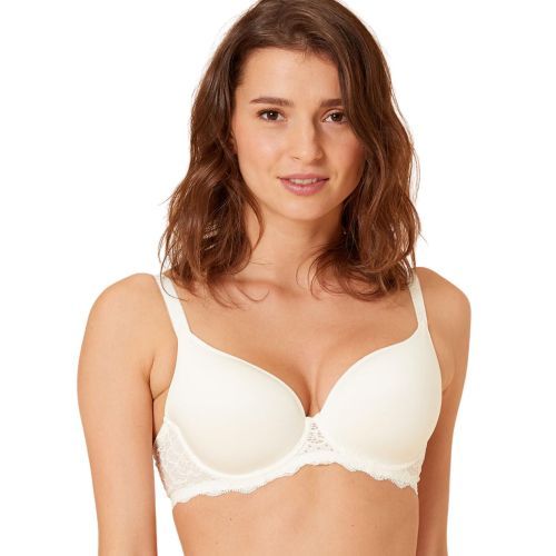 Simone Perele Caresse Spacer Plunge Bra - Natural