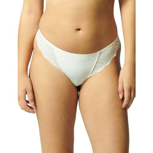 Simone Perele Caresse Tanga Brief - Natural