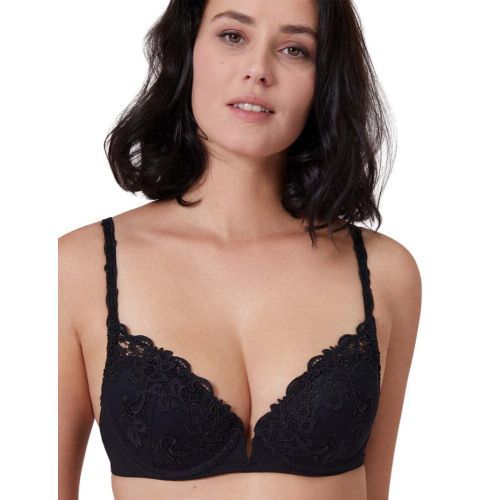 Simone Perele Saga Push Up Bra - Black