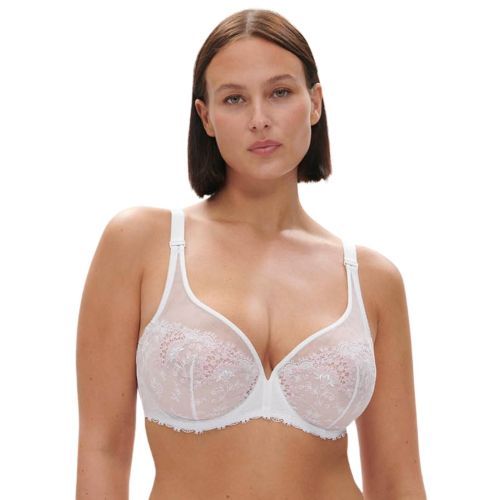 Simone Perele Wish Plunge Bra - Cristal White