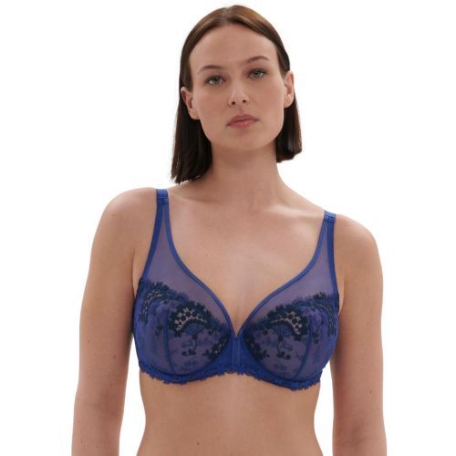 Simone Perele Wish Plunge Bra - Electric Blue