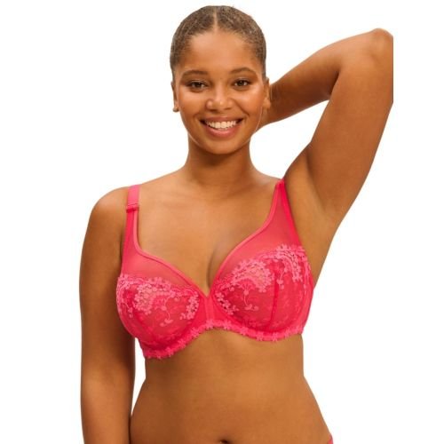 Simone Perele Wish Plunge Bra - Fabulous Pink