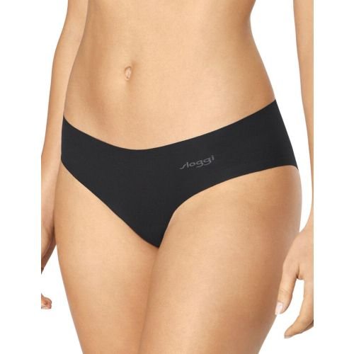 Sloggi Zero Cotton Hipster Brief  2 Pack - Black