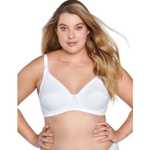 Naturana Solution Cotton Nursing Bra - White