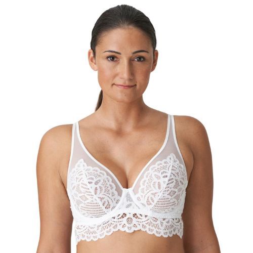 Prima Donna Twist First Night Longline Bra - White