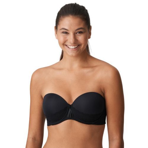 Prima Donna Twist I Do Padded Strapless Bra - Black