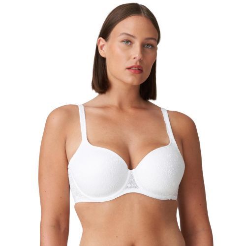 Prima Donna Twist Epirus Padded Heartshape Bra - White
