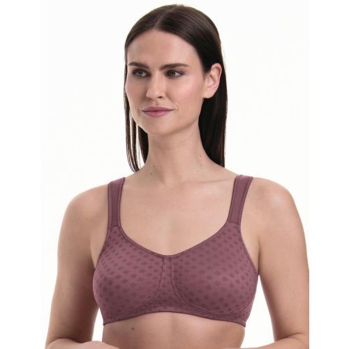 Anita Care Lisa Post Mastectomy Bra Bilateral - Dark Rose