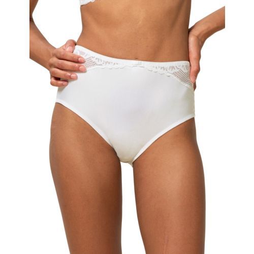 Triumph Modern Lace Cotton Maxi Brief - White